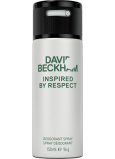 David Beckham Inspired by Respect deodorant spray for men 150 ml