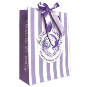 Jeanne en Provence Gift paper bag 24.5 x 30 cm purple