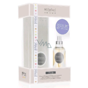 Millefiori Milano Via Brera Sandalwood - Sandalwood Diffuser 100 ml + spray 150 ml, gift set