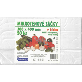 Impro Microtene bag in a block 30 x 40 cm 50 pieces