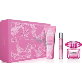 Versace Bright Crystal Absolu perfumed water for women 90 ml + shower gel 150 ml + perfumed water 10 ml, gift set