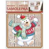 3D Sticker Polar Bear 23 x 18 cm