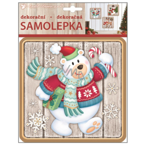3D Sticker Polar Bear 23 x 18 cm