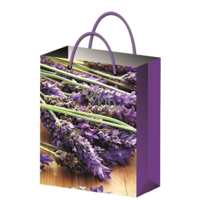 Angel Gift paper bag 32 x 26 x 12.7 cm lavender