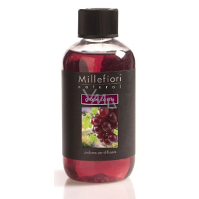 Millefiori Milano Natural Grape Cassis - Grapes and Blackcurrants Diffuser filling for incense stalks 500 ml