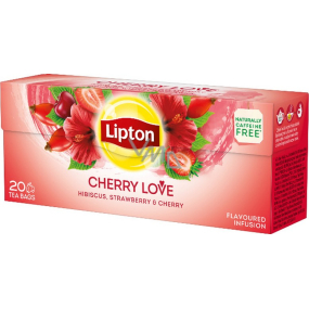 Lipton Cherry Love fruit-herbal flavored tea 20 infusion bags 36 g