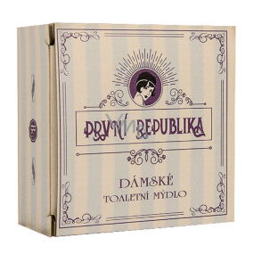Bohemia Gifts First Republic Lavender with herbal extract and glycerin handmade fine toilet soap for women 140 g