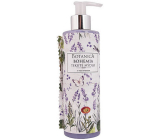 Bohemia Gifts Botanica Lavender with Olive Oil, Herbal Extract, and Yogurt Active Ingredient Liquid Soap Dispenser 250 ml