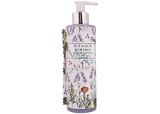 Bohemia Gifts Botanica Lavender with olive oil, herbal extract and yogurt active ingredient liquid soap dispenser 250 ml