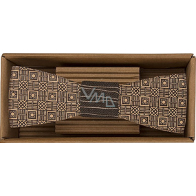 Bohemia Gifts Wooden bow tie Cubes 12.5 cm