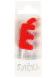 Albi Cake Candle Single - Letter É, 2.5 cm
