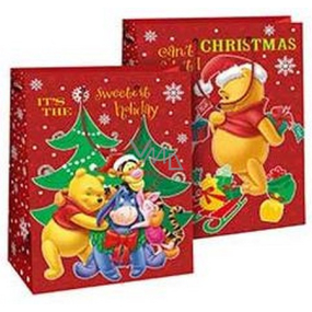 Ditipo Gift paper bag 23 x 9.8 x 17.5 cm Disney Winnie the Pooh Sweetest Holiday