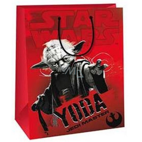 Ditipo Gift paper bag 23 x 9.8 x 17.5 cm Disney Star Wars Yoda