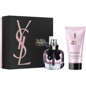Yves Saint Laurent Mon Paris perfumed water for women 30 ml + body lotion 50 ml, gift set