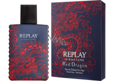 Replay Signature Red Dragon Eau de Toilette for Men 30 ml