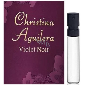 Christina Aguilera Violet Noir perfumed water for women 1.5 ml with spray, vial