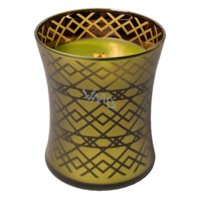 WoodWick Apple Basket scented candle with wooden wick and lid glass medium 275 g Autumn limited 2018