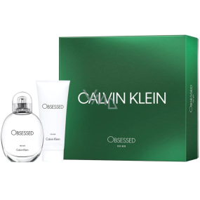 Calvin Klein Obsessed for Men eau de toilette 100 ml + shower gel for body and hair 100 ml, gift set
