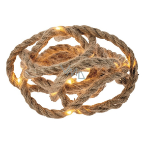 Emos Lighting rope 3 m, warm white + timer
