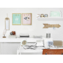 Nekupto Home Decor Decoration Stand Wooden Feather 20 x 4 x 6 cm