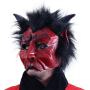 Devil mask with hair