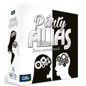 Albi Party Alias Women vs. Men Party Game Favorite party game recommended age from 18+