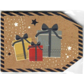 Nekupto Christmas Gift Cards Gift 5.5 x 7.5 cm 6 pieces