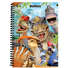 Prime3D notebook A5 - Dino Selfie 14.8 x 21 cm