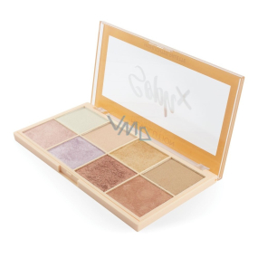 Makeup Revolution Soph Highlighter Brightener Palette 8 x 2 g