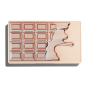 I Heart Revolution Rose Gold Mini Chocolate Palette Eye Shadow Palette 10.2 g