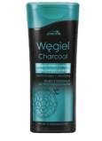 Joanna Charcoal 2in1 detoxifying micellar hair shampoo and conditioner with activated carbon 200 ml