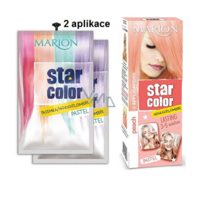 Marion Star Color Peach Washable Hair Color - Peach 2 x 35 ml