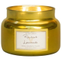 Village Candle Rhubarb Lemonade - Rhubarb Lemonade scented glass candle 2 wicks 262 g