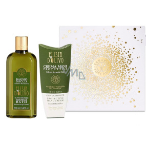 Erbario Toscano Olive oil shower gel 250 ml + hand cream 100 ml, luxury cosmetic set