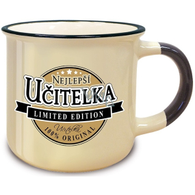 Nekupto Retro Mug with Best Teacher 250 ml