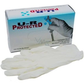 ProtecteD UR Nitrile disposable dust-free gloves size M box 100 pieces