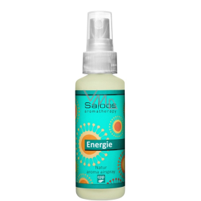 Saloos Natur Aroma Airspray Energy air freshener with a blend of essential oils of mint, grapefruit and other citrus, releases tension, delivers positive energy 50 ml
