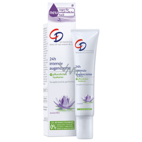 CD Intensiv Wasserlilie - Water lily and hyaluronic acid intensive eye cream 24h against wrinkles 15 ml