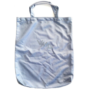 Shopping bag Pretty blue-gray with tubing 40 x 33,5 x 3 cm 9936