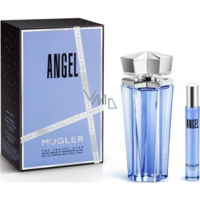 Thierry Mugler Angel perfumed water refillable bottle for women 100 ml + perfumed water 7.5 ml, gift set