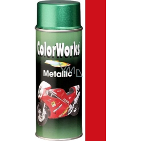 Color Works Metallic 918582 red metallic acrylic varnish 400 ml