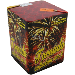 Tornado 2 compact pyrotechnics CE3 25 rounds 1 piece III. Danger classes for sale from 21 years!