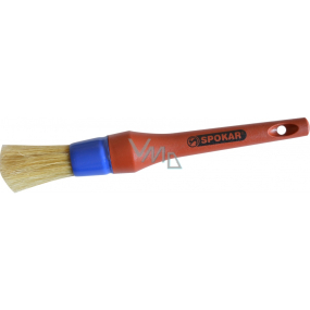 Spokar Round brush 81101, plastic handle, mixture of bristles and horsehair, size 12