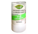 Bione Cosmetics Bio Natural Deo Crystal antiperspirant deodorant stick unisex 120 g alum has many uses: after shaving, insect bites, against sweating, skin burns, stops bleeding