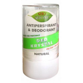 Bione Cosmetics Bio Natural Deo Crystal antiperspirant deodorant stick unisex 120 g alum has many uses: after shaving, insect bites, against sweating, skin burns, stops bleeding