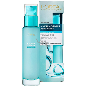 Loreal Hydra Genius Aloe Water Facial Gel Cream For Normal And Dry Skin 70 ml