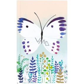 Albi Pocket Lined Butterfly 96 pages 9.5 cm x 15.5 cm x 0.9 cm