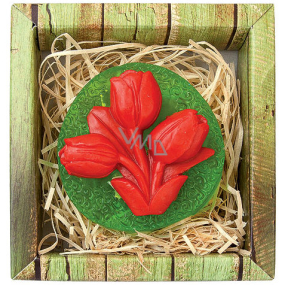 Bohemia Gifts Tulip handmade toilet soap in a box of 75 g