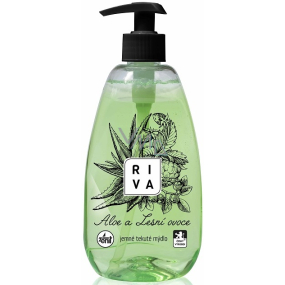 Riva Aloe and Forest Fruit Gentle Liquid Soap Dispenser 500 g