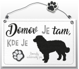 Nekupto Pets wooden sign Lamb 155 x 98 x 5 mm